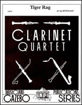 TIGER RAG CLARINET QUARTET cover